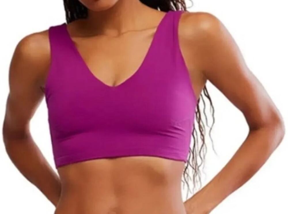 103 NWT FP Movement Never Better Cropped Top | Living Magenta | Size XS 103